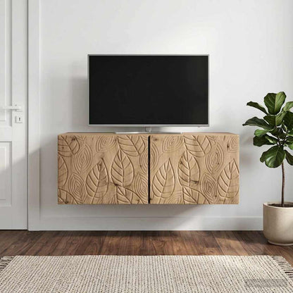 Wall-Mounted TV Cabinet 98 x 41 x 30 cm Artisan Oak