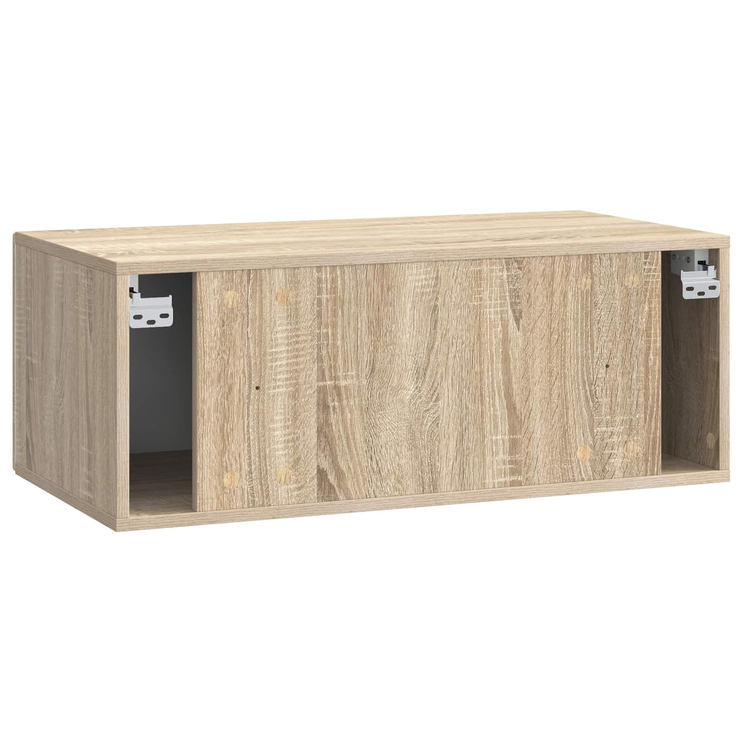 Wall-Mounted TV Cabinet 59.5 x 31 cm Sonoma Oak Engineered Wood