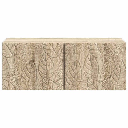 Wall-Mounted TV Cabinet 59.5 x 31 cm Sonoma Oak Engineered Wood