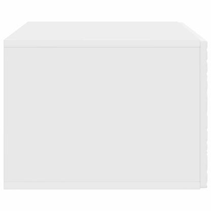 Wall-Mounted TV Cabinet 78.5 x 31 cm White Engineered Wood