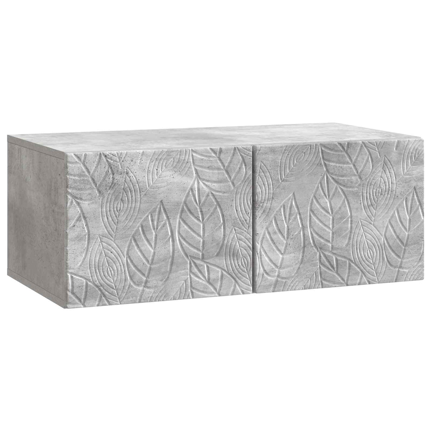 Wall-Mounted TV Cabinet 78.5 x 31 cm Concrete Grey