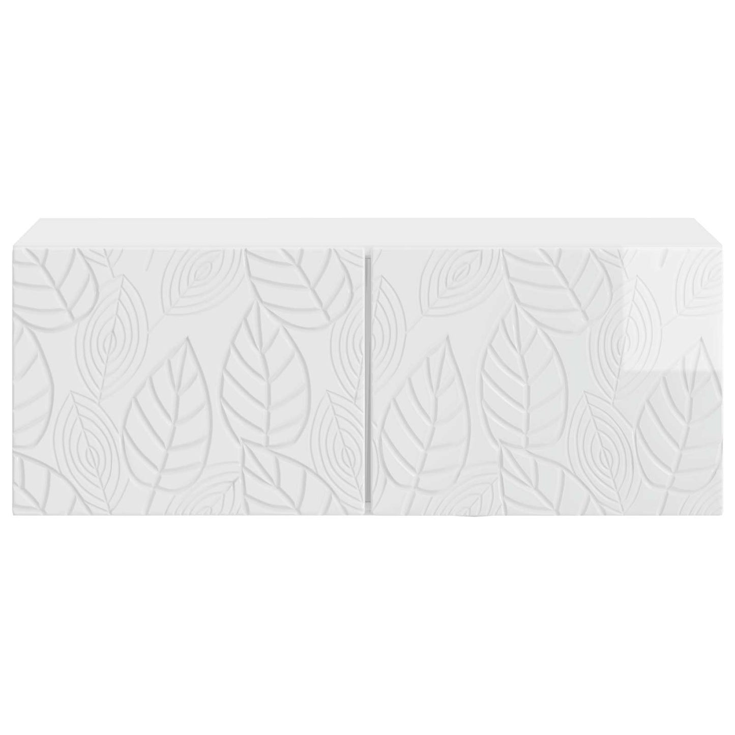 Wall-Mounted TV Cabinet 78.5 x 31 cm High Gloss White