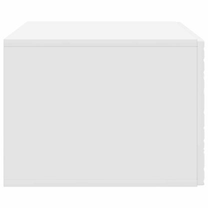 Wall-Mounted TV Cabinet 78.5 x 31 cm High Gloss White
