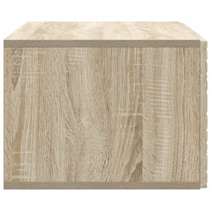 Wall-Mounted TV Cabinet 98 x 31 cm Sonoma Oak Engineered Wood