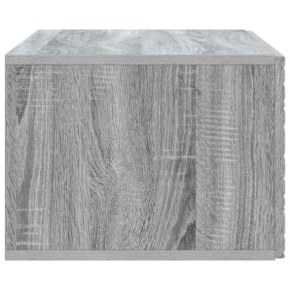 Wall-Mounted TV Cabinet 98 x 31 cm Grey Sonoma Engineered Wood