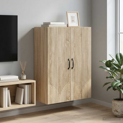 Wall-Mounted Cabinet 66 x 34.5 x 90 cm Engineered Wood