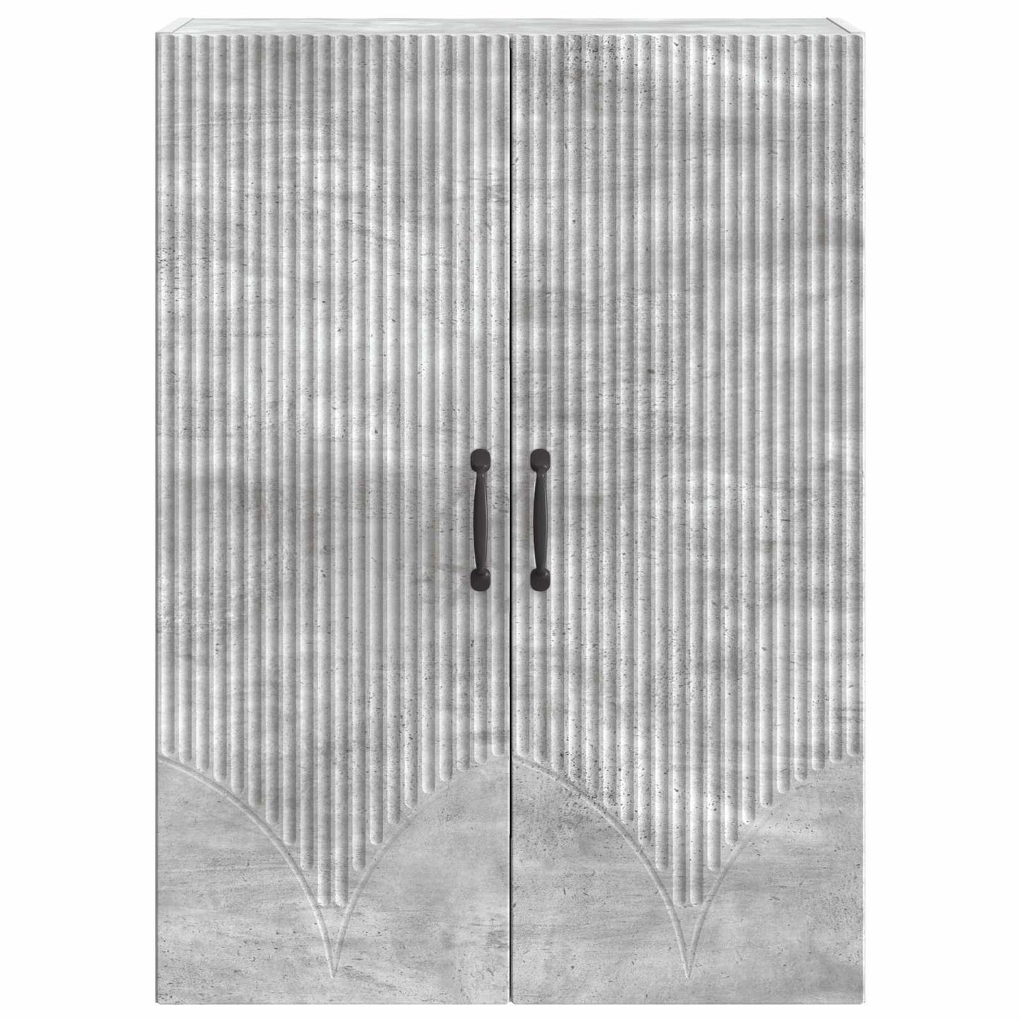 Wall-Mounted Cabinet Concrete Grey 66 x 34.5 x 90 cm