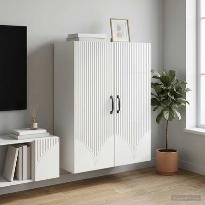Wall-Mounted Cabinet 66 x 34.5 x 90 cm Engineered Wood