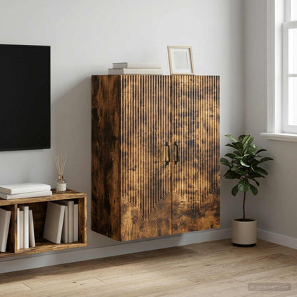 Wall-Mounted Cabinet 66 x 34.5 x 90 cm Engineered Wood