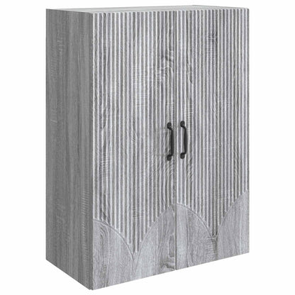 Wall-Mounted Cabinet Grey Sonoma 66 x 34.5 x 90 cm