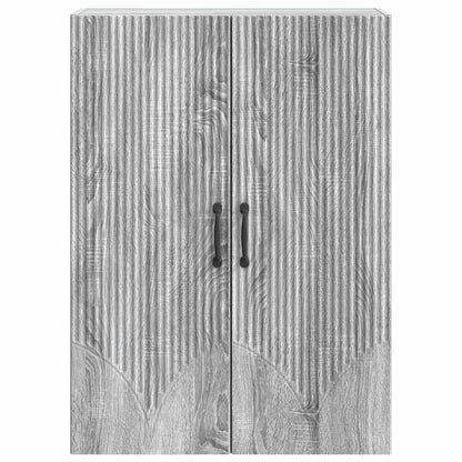 Wall-Mounted Cabinet Grey Sonoma 66 x 34.5 x 90 cm