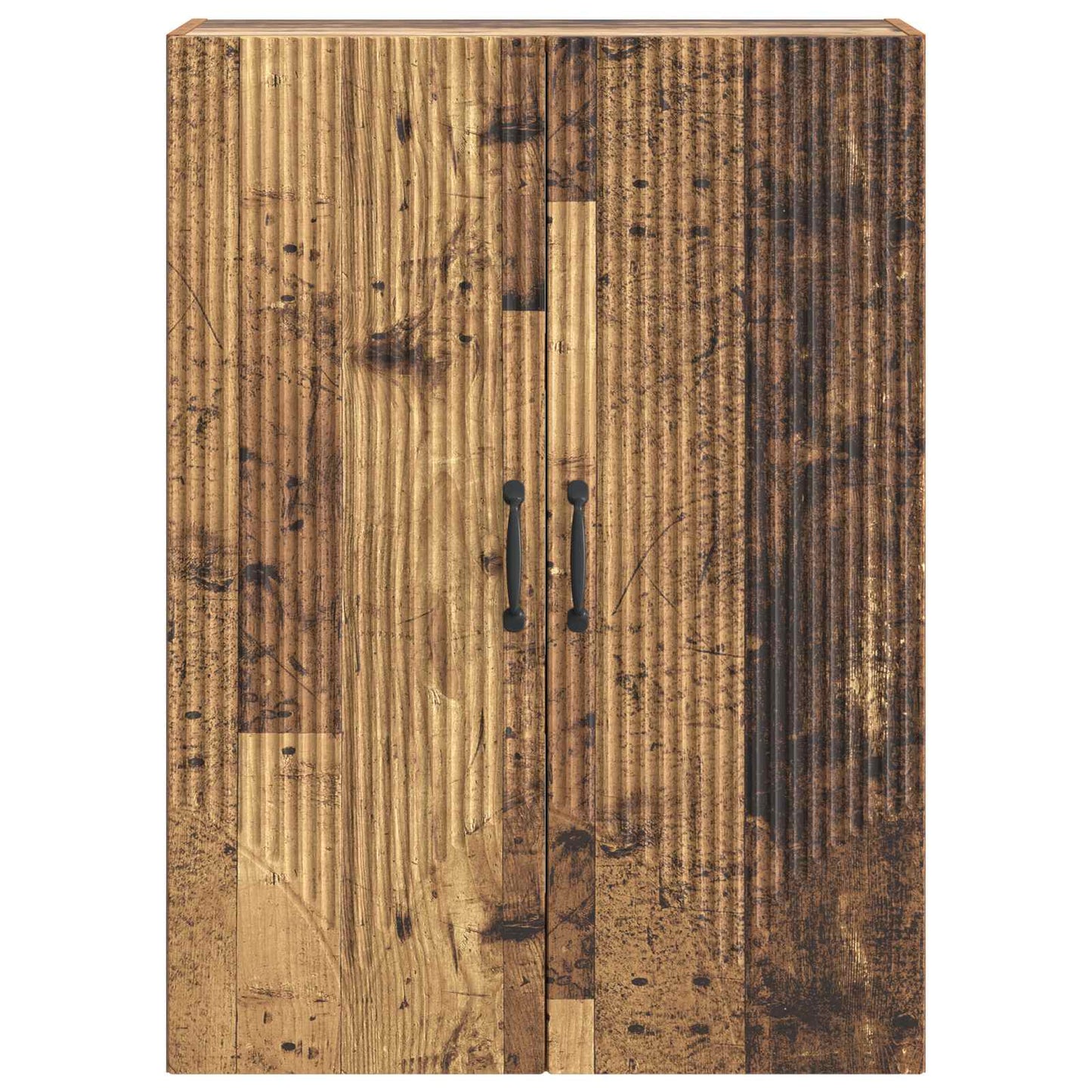 Wall-Mounted Cabinet Old Wood 66 x 34.5 x 90 cm Engineered Wood