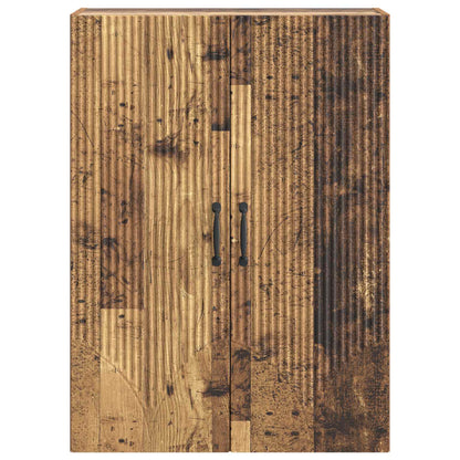 Wall-Mounted Cabinet Old Wood 66 x 34.5 x 90 cm Engineered Wood