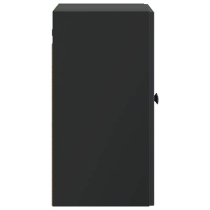 Wall-Mounted Cabinet Black 59 x 31 x 60 cm Engineered Wood