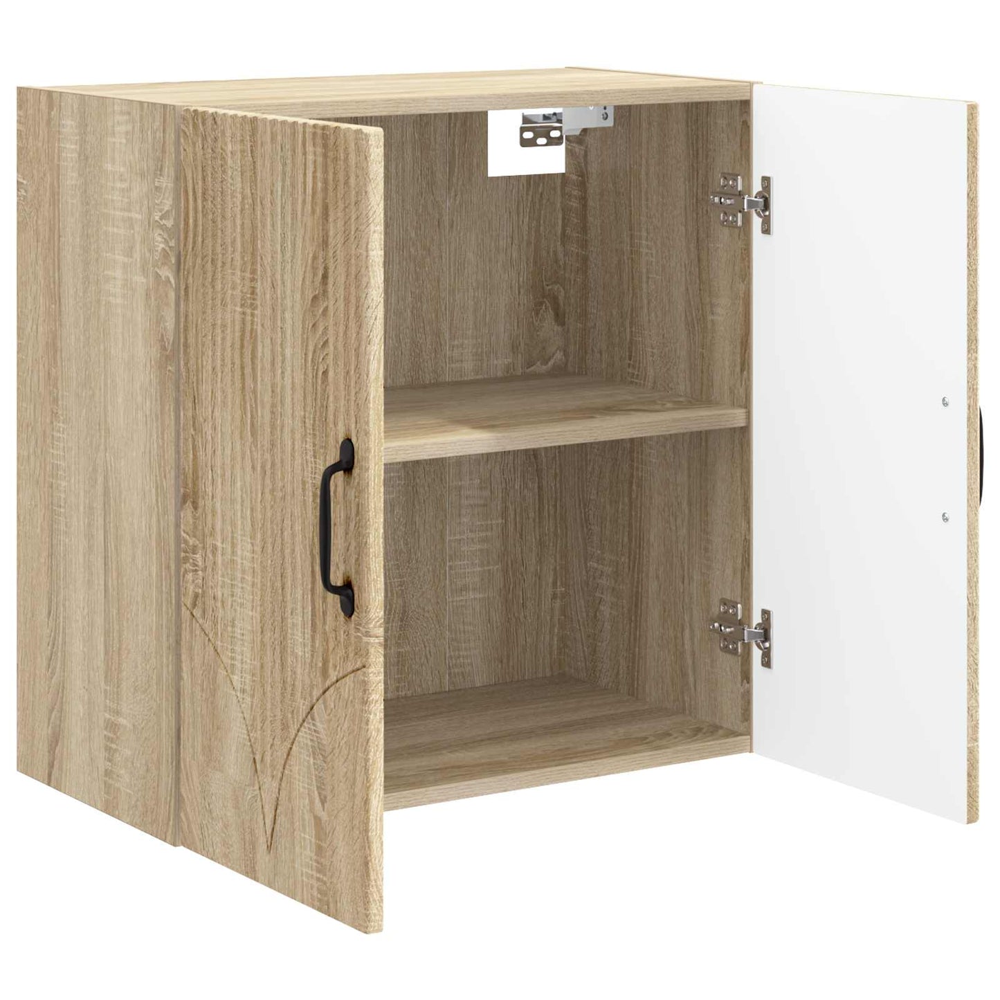 Wall-Mounted Cabinet Sonoma Oak 59 x 31 x 60 cm Engineered Wood