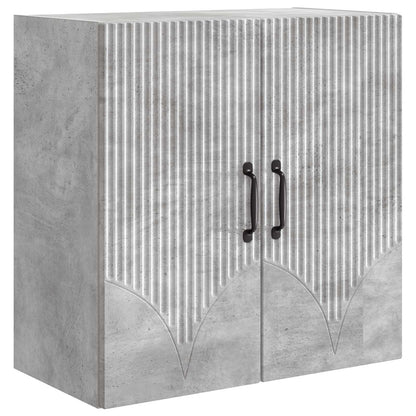 Wall-Mounted Cabinet Concrete Grey 59 x 31 x 60 cm