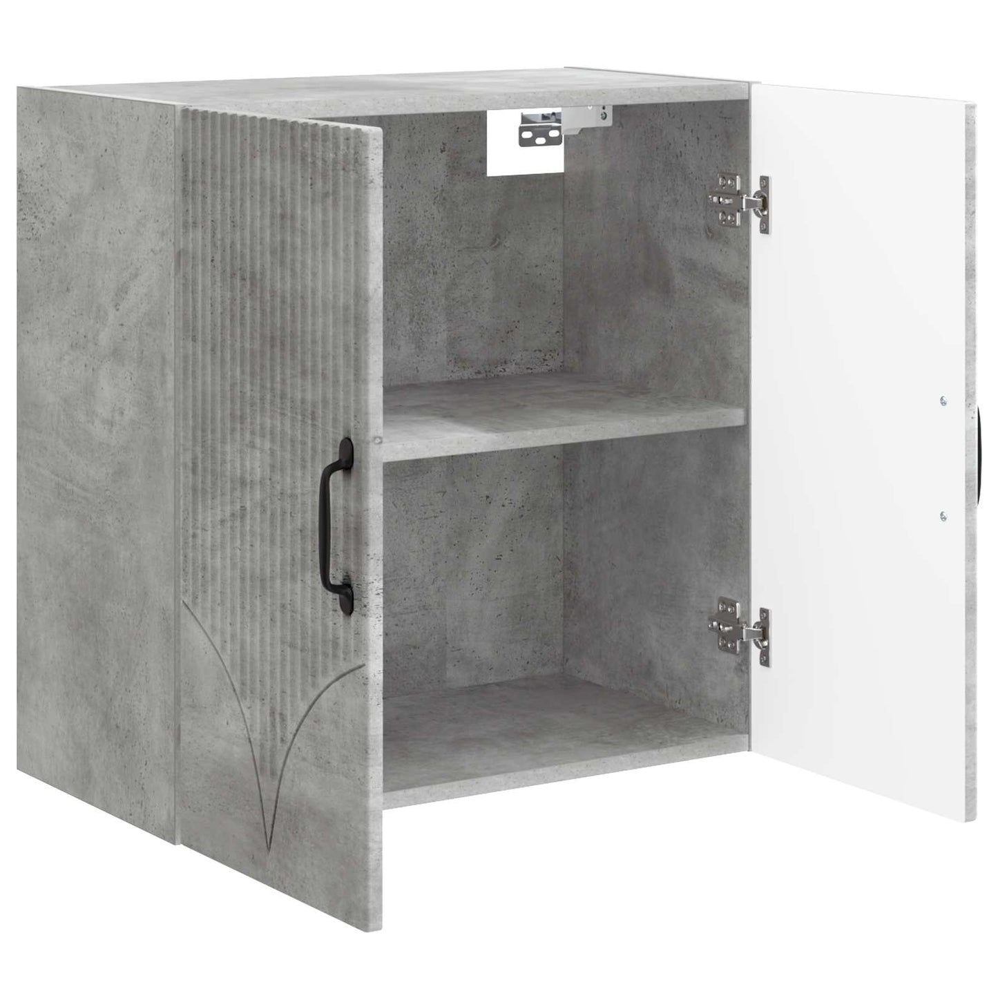 Wall-Mounted Cabinet Concrete Grey 59 x 31 x 60 cm