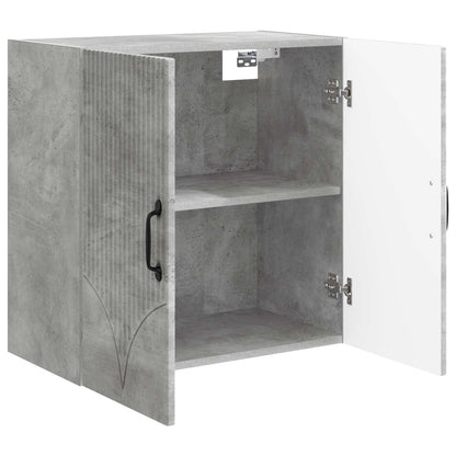 Wall-Mounted Cabinet Concrete Grey 59 x 31 x 60 cm