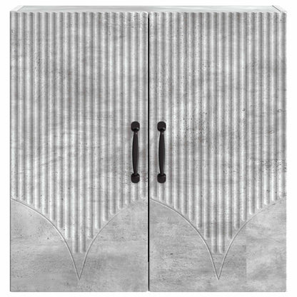 Wall-Mounted Cabinet Concrete Grey 59 x 31 x 60 cm