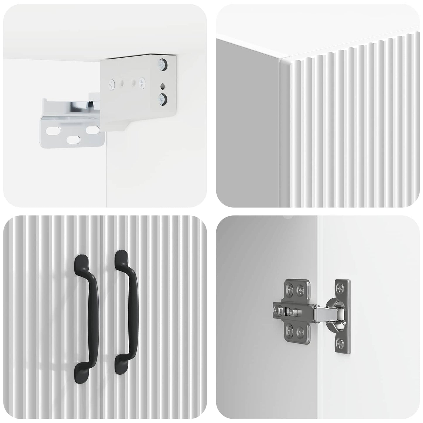 Wall-Mounted Cabinet 59 x 31 x 60 cm Engineered Wood