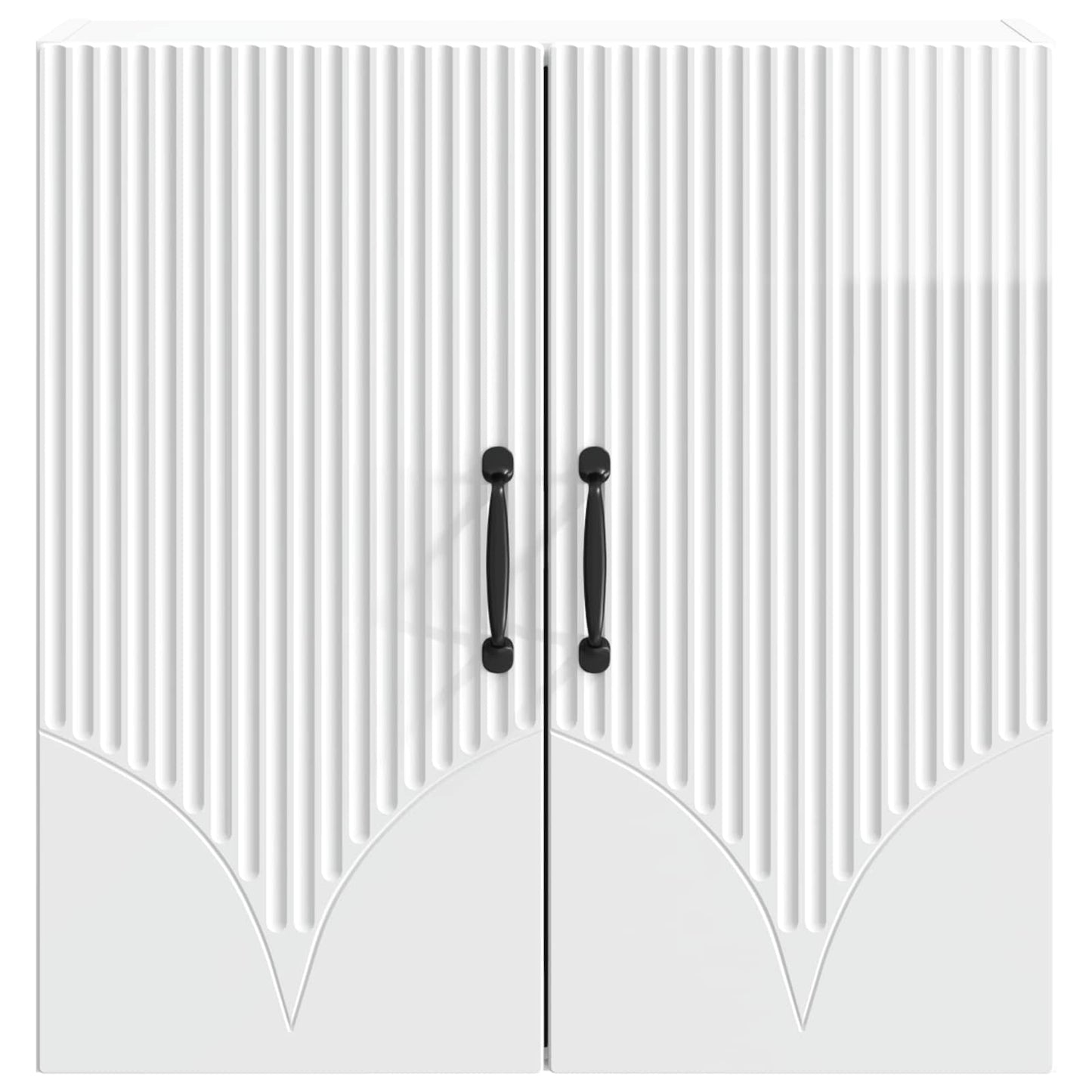 Wall-Mounted Cabinet High Gloss White 59 x 31 x 60 cm
