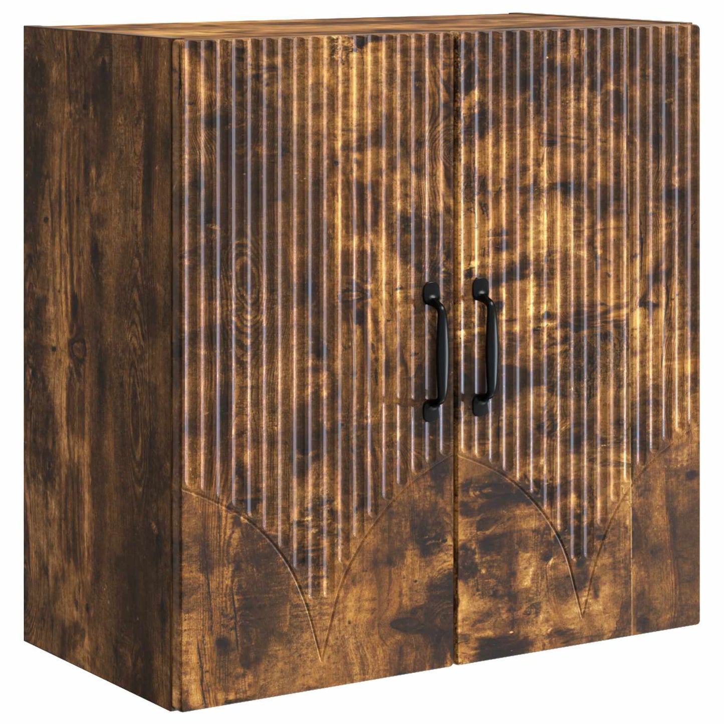 Wall-Mounted Cabinet Smoked Oak 59 x 31 x 60 cm Engineered Wood