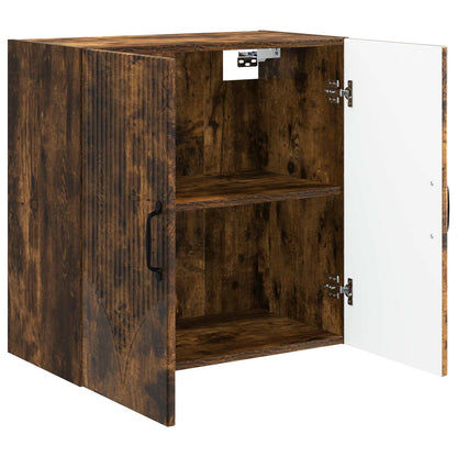 Wall-Mounted Cabinet Smoked Oak 59 x 31 x 60 cm Engineered Wood