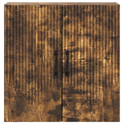 Wall-Mounted Cabinet Smoked Oak 59 x 31 x 60 cm Engineered Wood