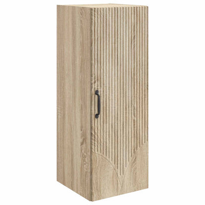Wall-Mounted Cabinet Sonoma Oak 33 x 34.5 x 90 cm