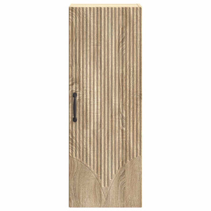 Wall-Mounted Cabinet Sonoma Oak 33 x 34.5 x 90 cm
