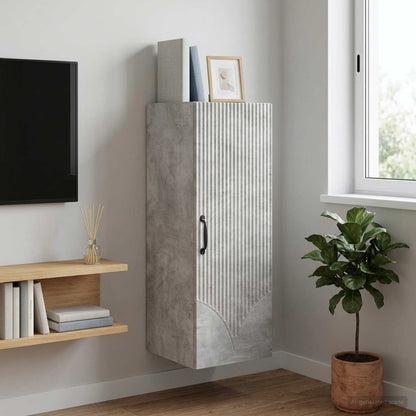 Wall-Mounted Cabinet 33 x 34.5 x 90 cm Engineered Wood