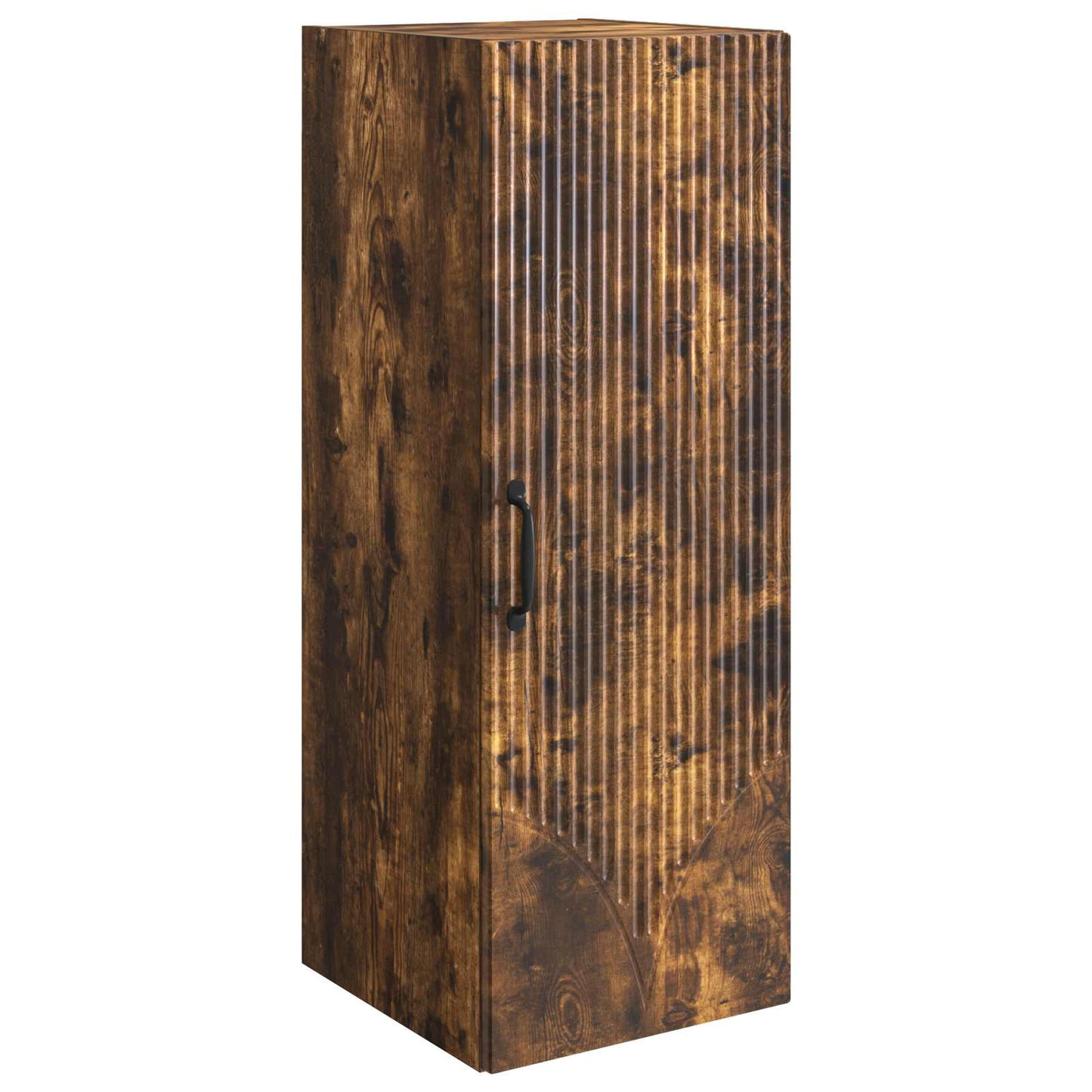 Wall-Mounted Cabinet Smoked Oak 33 x 34.5 x 90 cm