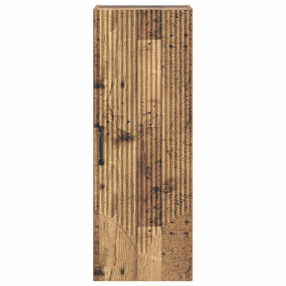 Wall-Mounted Cabinet Old Wood 33 x 34.5 x 90 cm Engineered Wood