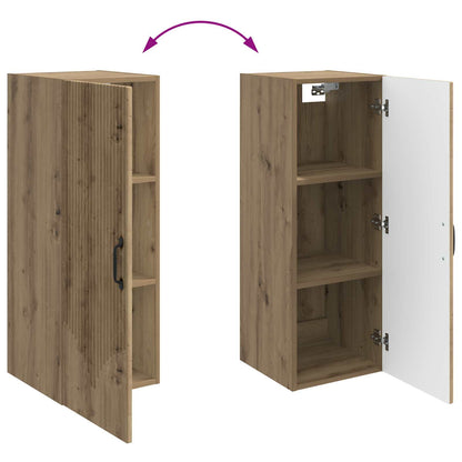 Wall-Mounted Cabinet 33 x 34.5 x 90 cm Engineered Wood