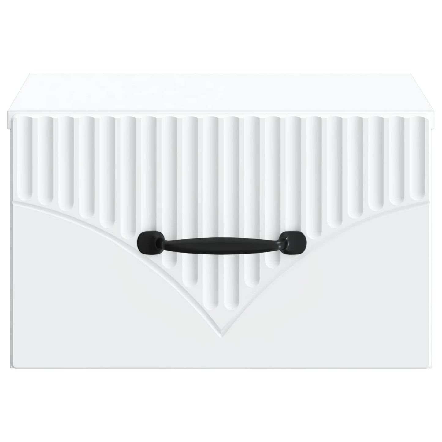 Wall-Mounted Bedside Cabinet 2 pcs White 34.5 x 33 x 20 cm