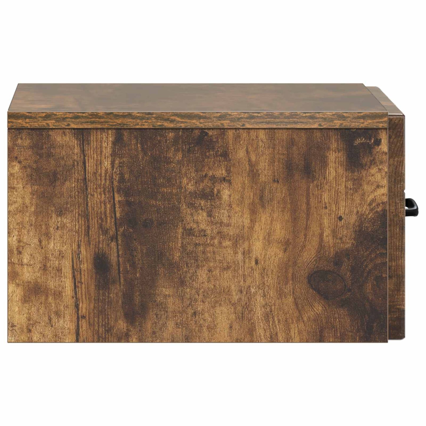 Wall-Mounted Bedside Cabinet Smoked Oak 34.5 x 33 x 20 cm