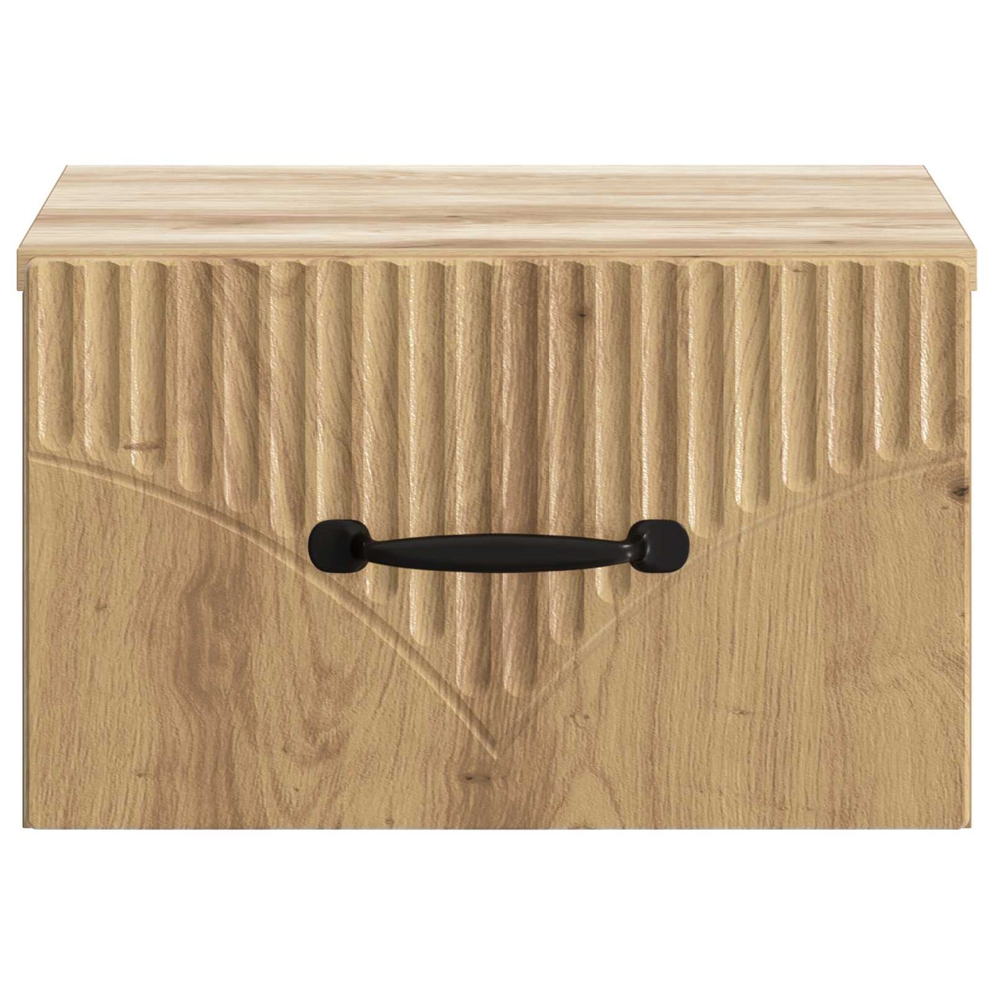 Wall-Mounted Bedside Cabinet Artisan Oak 34.5 x 33 x 20 cm