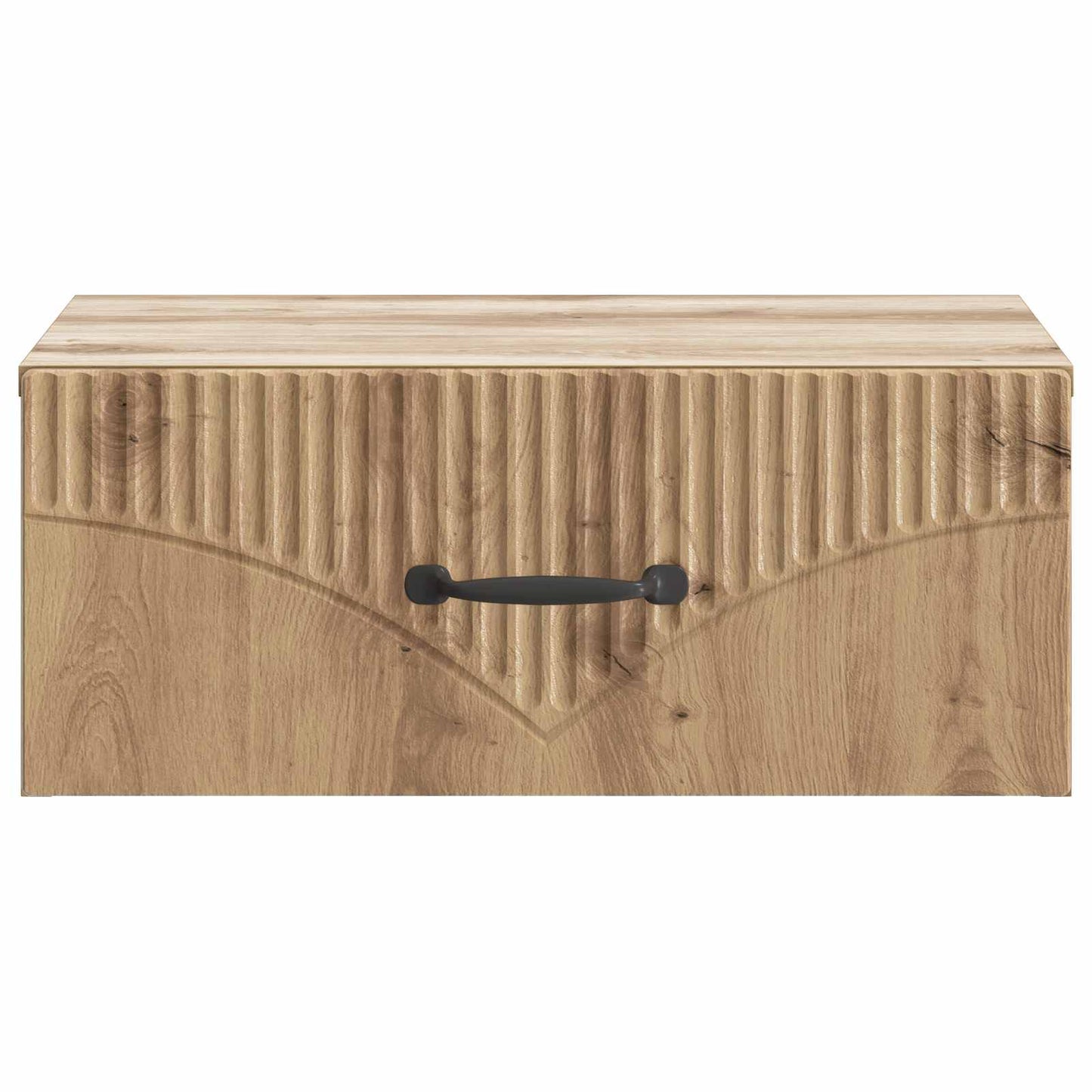Wall-Mounted Bedside Cabinet Artisan Oak 49 x 34.5 x 20 cm