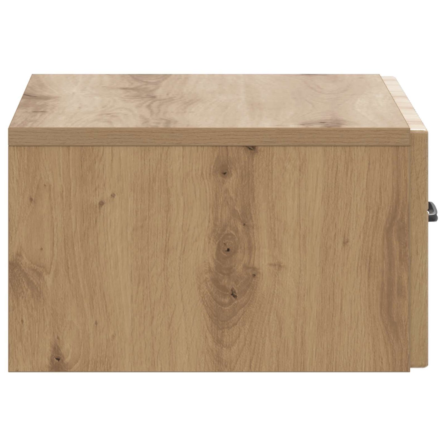 Wall-Mounted Bedside Cabinet Artisan Oak 49 x 34.5 x 20 cm