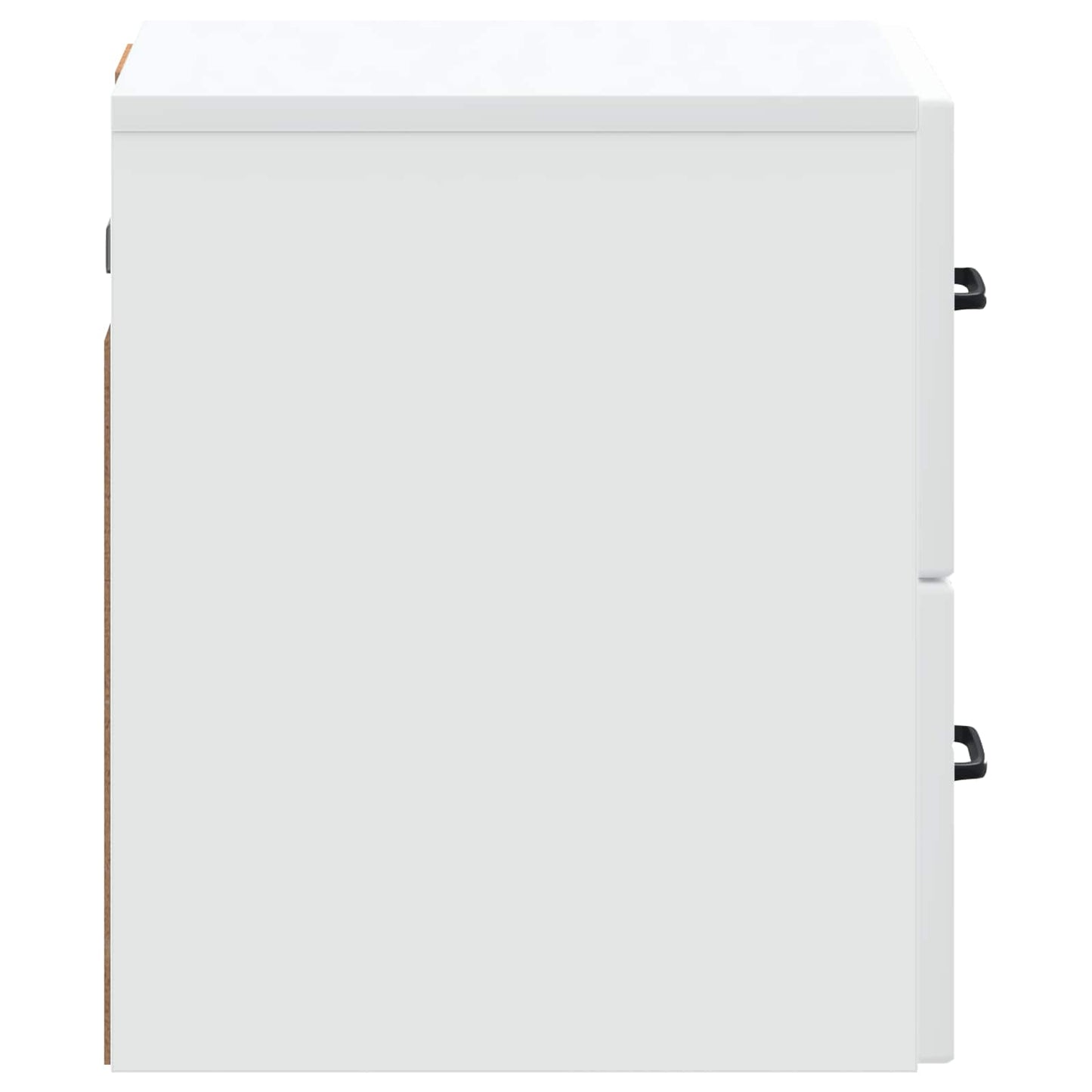 Wall-Mounted Bedside Cabinet 2 pcs White 34.5 x 33 x 40 cm