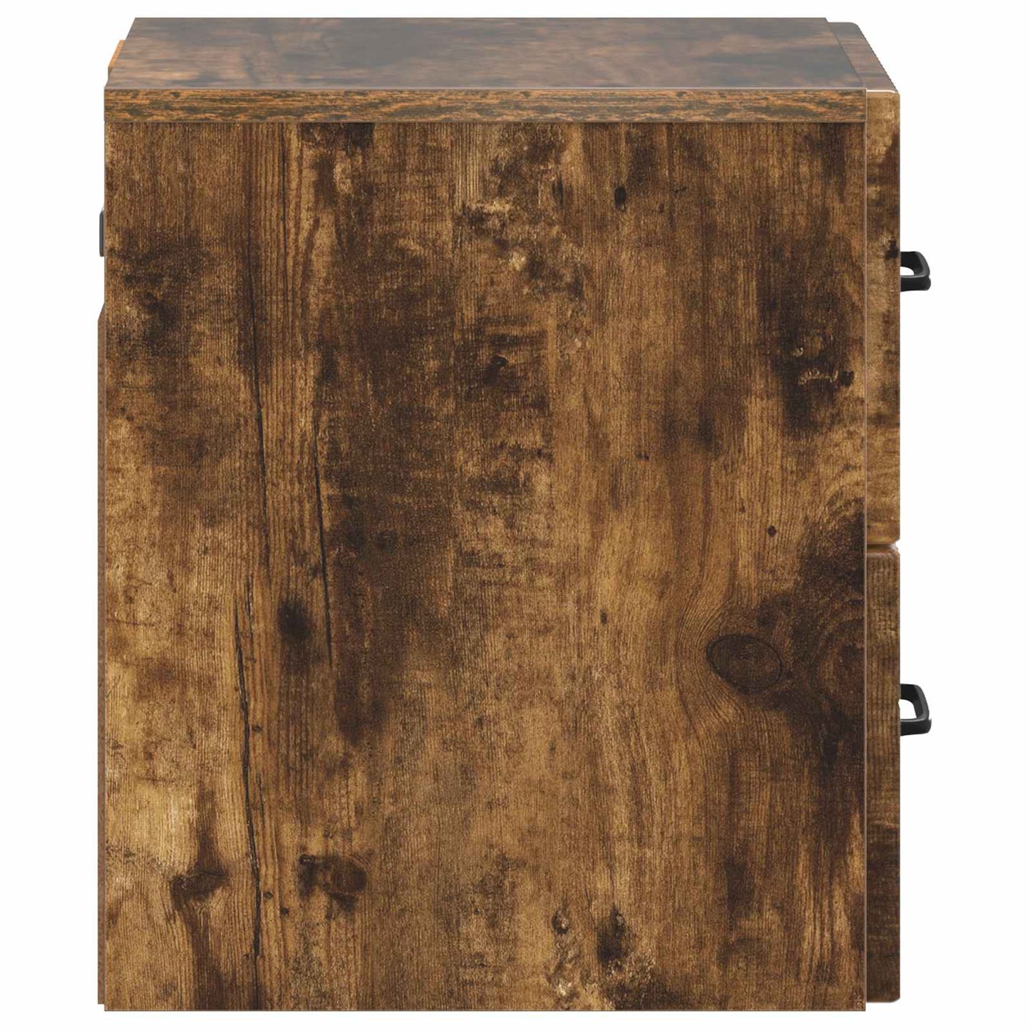 Wall-Mounted Bedside Cabinet 2 pcs Smoked Oak 34.5 x 33 x 40 cm