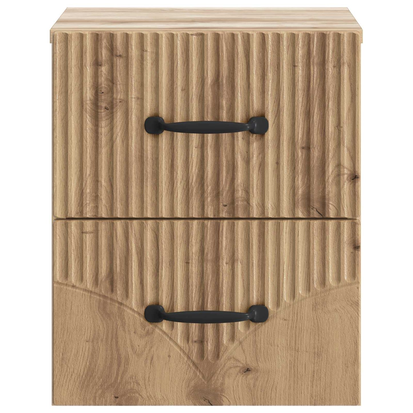 Wall-Mounted Bedside Cabinet Artisan Oak 34.5 x 33 x 40 cm