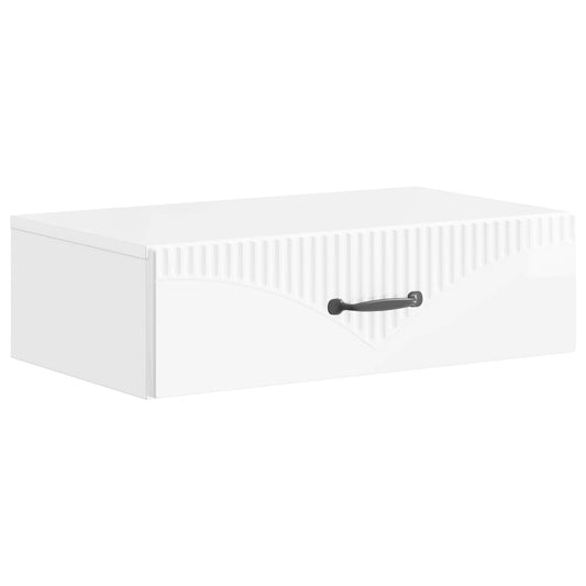 Wall-Mounted Side Table 59 x 34.5 x 17 cm Engineered Wood