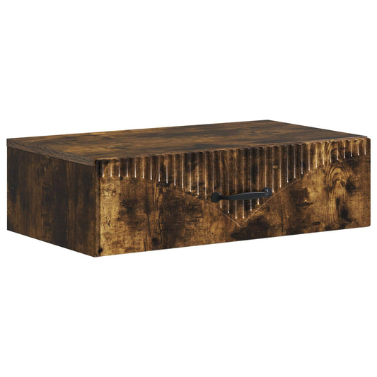 Wall-Mounted Side Table 59 x 34.5 x 17 cm Engineered Wood