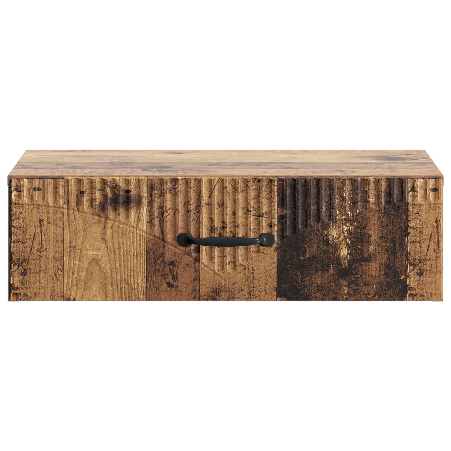 Wall-Mounted Side Table Wall-mounted Old Wood 59 x 34.5 x 17 cm
