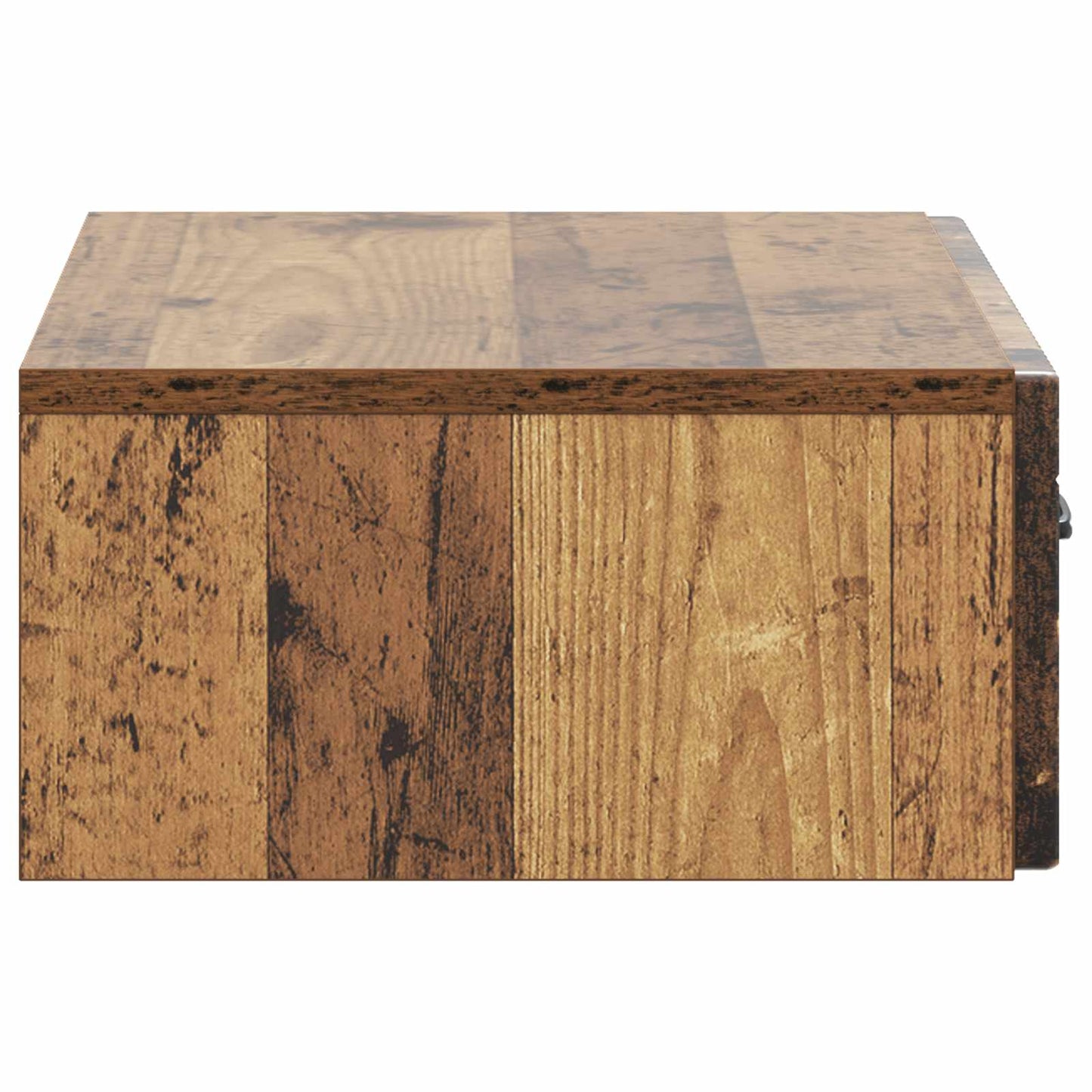 Wall-Mounted Side Table Wall-mounted Old Wood 59 x 34.5 x 17 cm