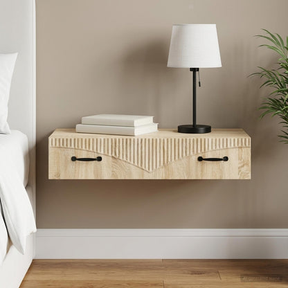 Wall-Mounted Side Table 87.5 x 34.5 x 17 cm Engineered Wood