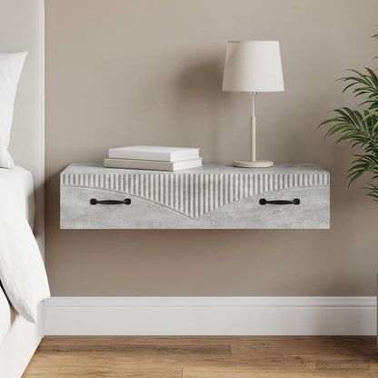 Wall-Mounted Side Table 87.5 x 34.5 x 17 cm Engineered Wood