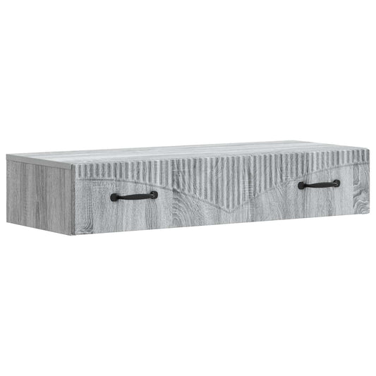 Wall-Mounted Side Table 87.5 x 34.5 x 17 cm Engineered Wood