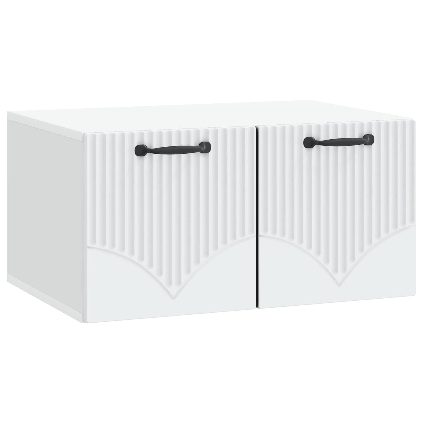 Wall-Mounted TV Cabinet White 59.5 x 41 x 30 cm Engineered Wood